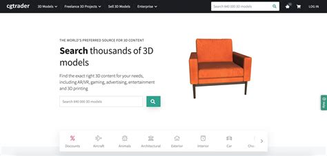 [Free 3D Model Material Site] How to Use CGtrader .